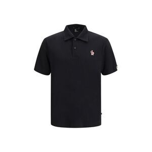 Moncler Grenoble Men Polo With Logo Appliqué
